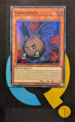 MZMU-EN050 Darkuriboh Super Rare 1st Edition YuGiOh - Image 1