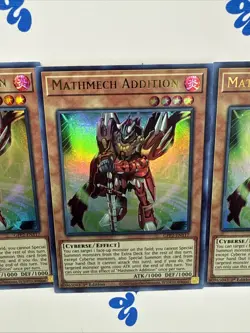 x3 Mathmech Addition - GFP2-EN117 - Ultra Rare - 1st Edition Yu-Gi-Oh! M/NM - Image 2
