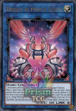 1st ed Herald of Mirage Lights ultra rare DUOV-EN011 Yugioh - Image 1