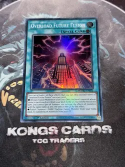 MZMU-EN055 Overload Future Fusion Super Rare YuGiOh! NEW - Image 1