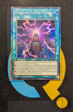 MZMU-EN055 Overload Future Fusion Collector's Rare 1st Ed YuGiOh - Image 1