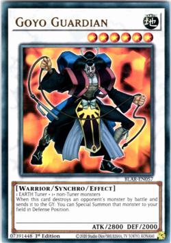 Goyo Guardian - BLAR-EN057 - Ultra Rare - 1st Edition Yugioh - Image 1