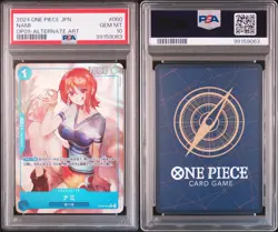One Piece CCG JPN PSA 10 Nami Alternate Art #OP09-050 - Image 3
