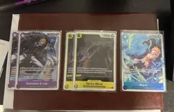 One Piece TCG SR Lot OP14 Gecko Moria, EB04 Rosinante, PRB02 Marco - Image 1