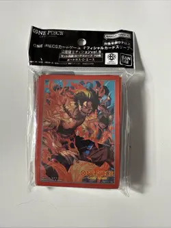 One Piece Card Game Card Sleeve Official Store Edition Vol.5 - Portgas D. Ace - Image 1