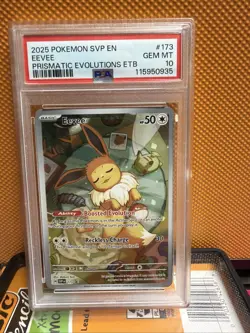 Eevee 173 Sv: Scarlet & Violet Promo Cards Holo PSA 10 - Image 1