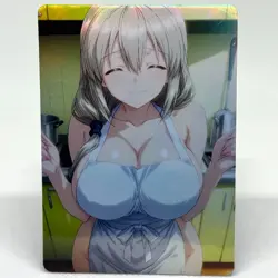 Uzaki-chan Wants to Hang Out Tsuki Uzaki Goddess Anime Waifu ACG Foil Card - Image 1