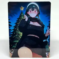 Spy x Family Yor Forger Goddess Anime Waifu ACG Foil Card - Image 1