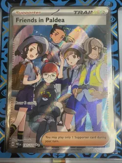 Friends in Paldea - 137/131 - Ultra Rare Prismatic Evolutions NM/M Pokemon Card - Image 1