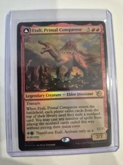 Magic the Gathering Etali, Primal Conqueror March of the Machine, Card #137 FOIL - Image 1