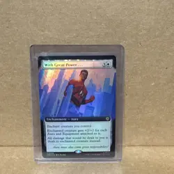 With Great Power... (Extended Art) Marvel's Spider-Man Foil - Image 1