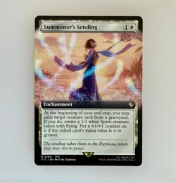 MTG: Summoner's Sending (Extended Art) Commander: Final Fantasy Regular NM - Image 1