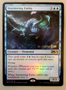 1x Stormwing Entity Prerelease Promo FOIL Core Set 2021 M21 MTG NM - Image 1