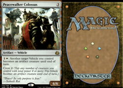 Magic the Gathering -MTG-Peacewalker Colossus - Image 1