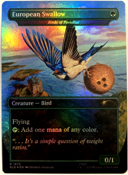African Swallow - Birds of Paradise Secret Lair Drop Foil - Image 2