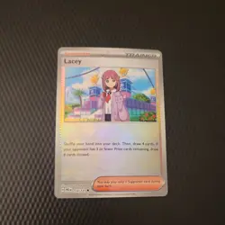 Lacey 114/131 Pokeball Holo - S&V Prismatic Evolutions - Pokemon TCG Card - NM - Image 1
