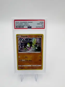 2020 Pokemon ZYGARDE Holo 28 / 73 SWSH Champion’s Path PSA 10 GEM MINT POP 138 - Image 1