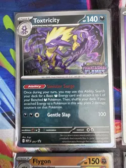 Pokemon TCG Phantasmal Flames STAFF Stamped Prerelease 4 Promo Prerelease Cards - Image 3