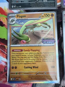 Pokemon TCG Phantasmal Flames STAFF Stamped Prerelease 4 Promo Prerelease Cards - Image 5