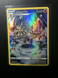 Pokemon TCG Magmortar GG03/GG70 Crown Zenith Galarian Gallery Ultra Rare Holo NM - Image 1