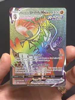 Pokemon TCG Rapid Strike Urshifu VMAX Battle Styles 169/163 Secret Rare NM - Image 4