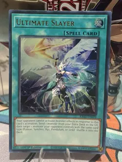Ultimate Slayer RA02-EN070 25th Anniversary Rarity Collection II 1st Ed. Yugioh! - Image 1