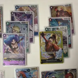 Huge One Piece TCG High-Value Collection Lot - Alt Arts, SEC, SR - Luffy, Boa - Image 4