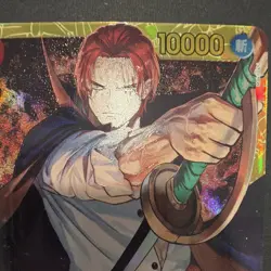 One Piece CCG Shanks OP01-120 Secret Rare Foil Premium Booster The Best Alt Art - Image 5