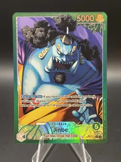 Jinbe OP11-021 Leader Alt Art Foil One Piece English NM - Image 1