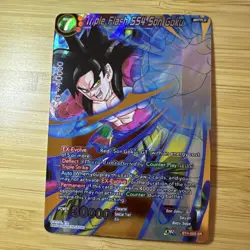 Dragon Ball Super Card Game Triple Flash SS4 Son Goku BT4-003 SR - Image 1