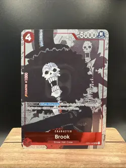 One Piece TCG Brook OP01-022 25th Anniversary Promo Card - Image 1