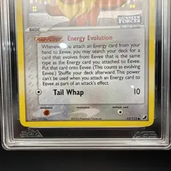 Pokemon Eevee EX Unseen Forces Stamped Reverse Holo Card 55/115 TCG - Image 4