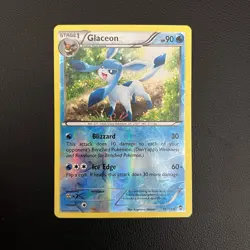 Pokemon TCG Glaceon Furious Fists #019/111 Reverse Holo Card - NM - Image 1
