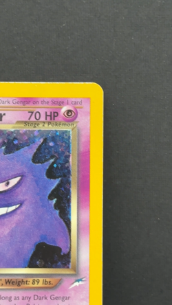 Pokemon Cards: Neo Destiny 1st Edition Rare Holo: Dark Gengar 6/105 CLEAN - Image 2