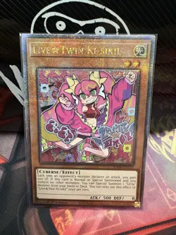 Twin Ki-sikil Live Quarter Century Secret Rare Card RA04-EN035 - Image 1