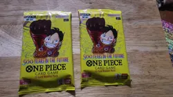 500 Years In The Future Booster Packs One Piece Card Game OP07 English lot of 2 - Image 1
