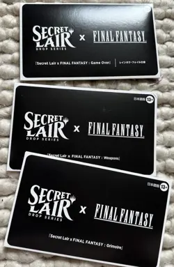 MTG Secret Lair Final Fantasy Complete Japanese FOIL set - Image 1