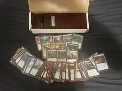 MTG Complete Full Set Cube Hour of Devastation - 1 Mythic 1 Rare 2U 4C Sleeved!! - Image 1