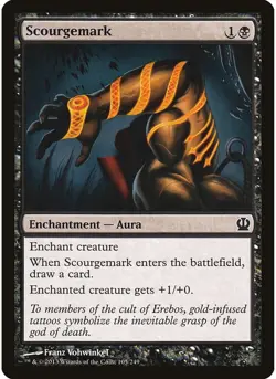 Scourgemark (Foil) 105 MTG NM - Theros - Image 1