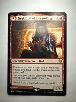 Birgi, God of Storytelling Kaldheim Regular - Image 1