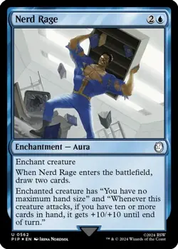 Magic: The Gathering Nerd Rage 562 Uncommon Surge Foil NM Fallout - Image 1