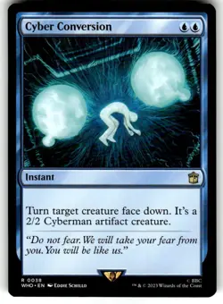 Cyber Conversion Universes Beyond: Doctor Who Magic the Gathering MTG - Image 1