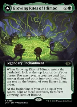 1 x Growing Rites of Itlimoc // Itlimoc, Cradle of the Sun - Foil - Extended Art - Image 1