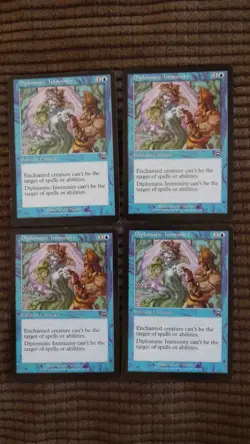 Magic: the Gathering / MtG Diplomatic Immunity x4 Mercadian Masques - Image 1