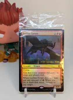 Leyline Tyrant ✨Foil Sealed✨ Prerelease Zendikar Rising Magic The Gathering #147 - Image 1