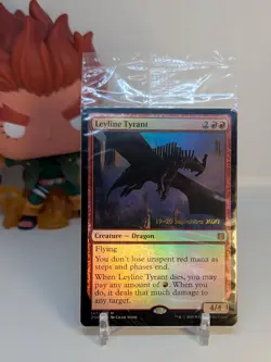 Leyline Tyrant ✨Foil Sealed✨ Prerelease Zendikar Rising Magic The Gathering #147 - Image 2