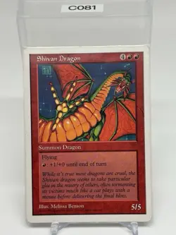 1997 MAGIC THE GATHERING SHIVAN DRAGON - Image 1