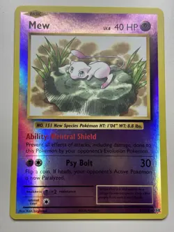 Pokemon Mew TCG 2016 XY Evolutions Reverse Holo Rare Card 53/108 NM - Image 1