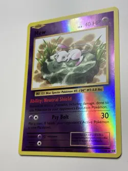 Pokemon Mew TCG 2016 XY Evolutions Reverse Holo Rare Card 53/108 NM - Image 3