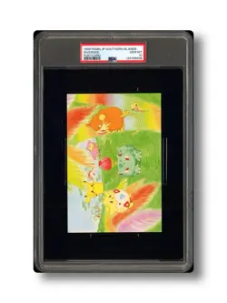 1999 POKEMON JPN SOUTHERN ISLANDS COLL POSTCARD RIVERSIDE TOGEPI PIKACHU PSA 10 - Image 1